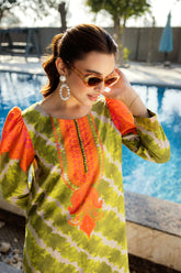 2-PC Printed Cotton Suit CNP-5-02